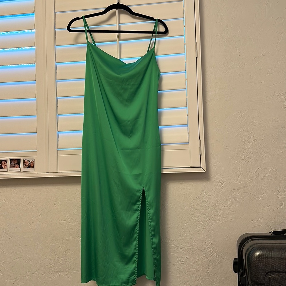 Green dress